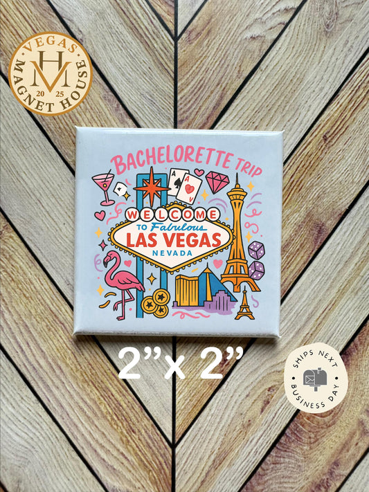 Bachelorette Trip : Engagement Gift, Fridge Decor
