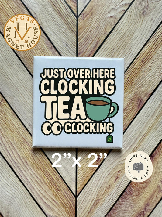 Fridge Goals Magnet: Decorative 2x2" Ready-to-Use Design