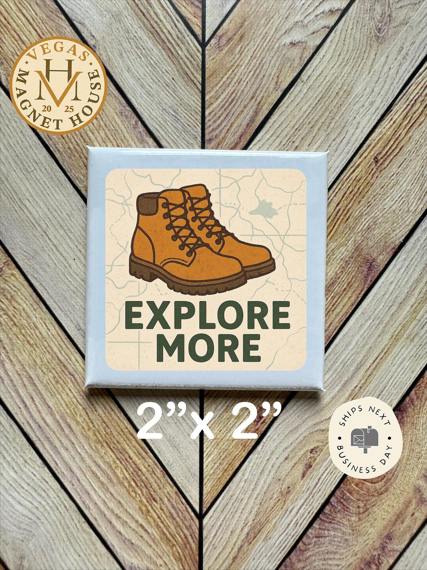 Explore more : 2x2" Decorative Fridge Magnet