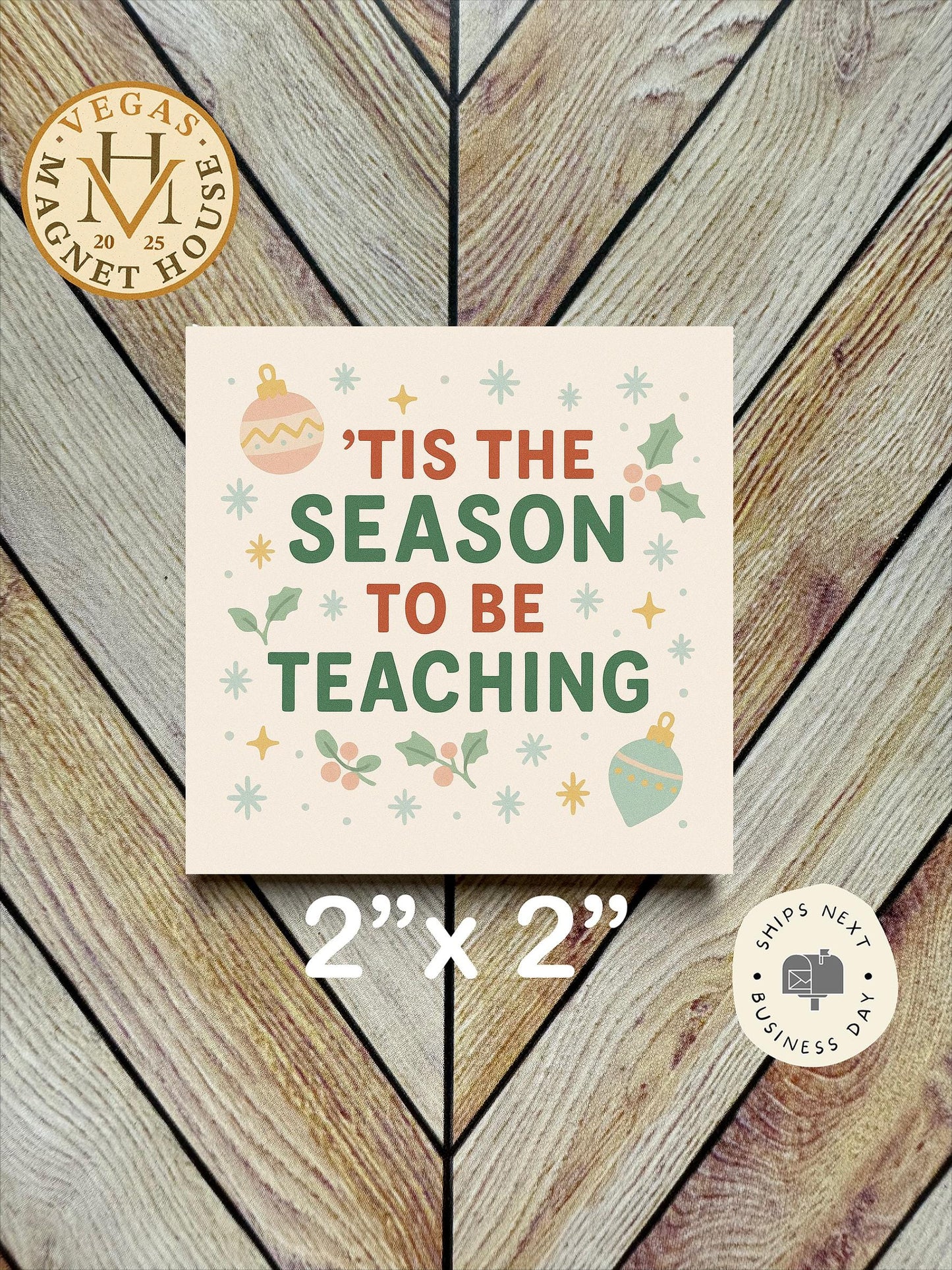 Tis the Season to Be teaching : 2x2 Decorative Ready-to-Use Design