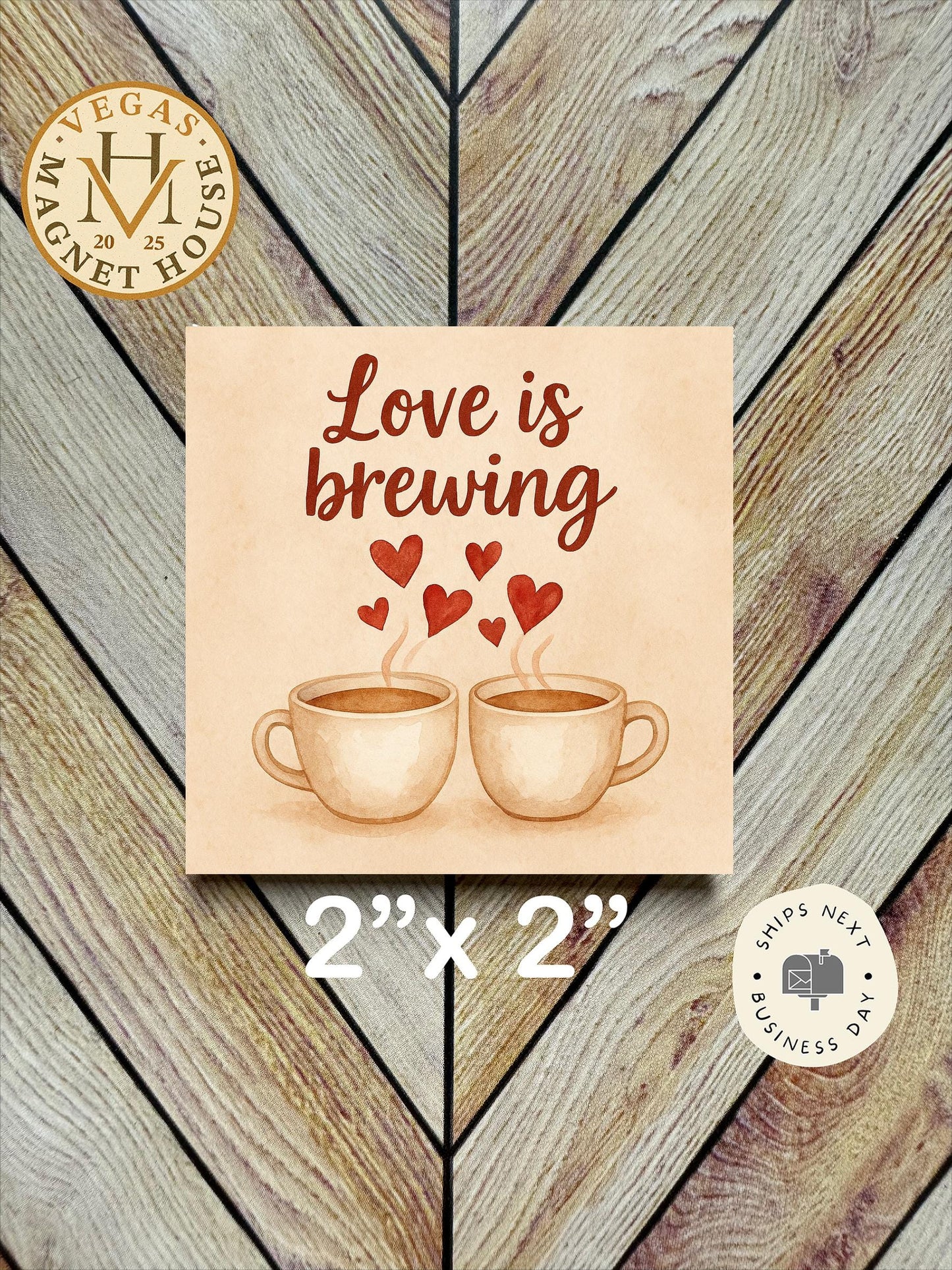 Love is brewing | Valentine’s Day Gift |  Romantic Souvenir
