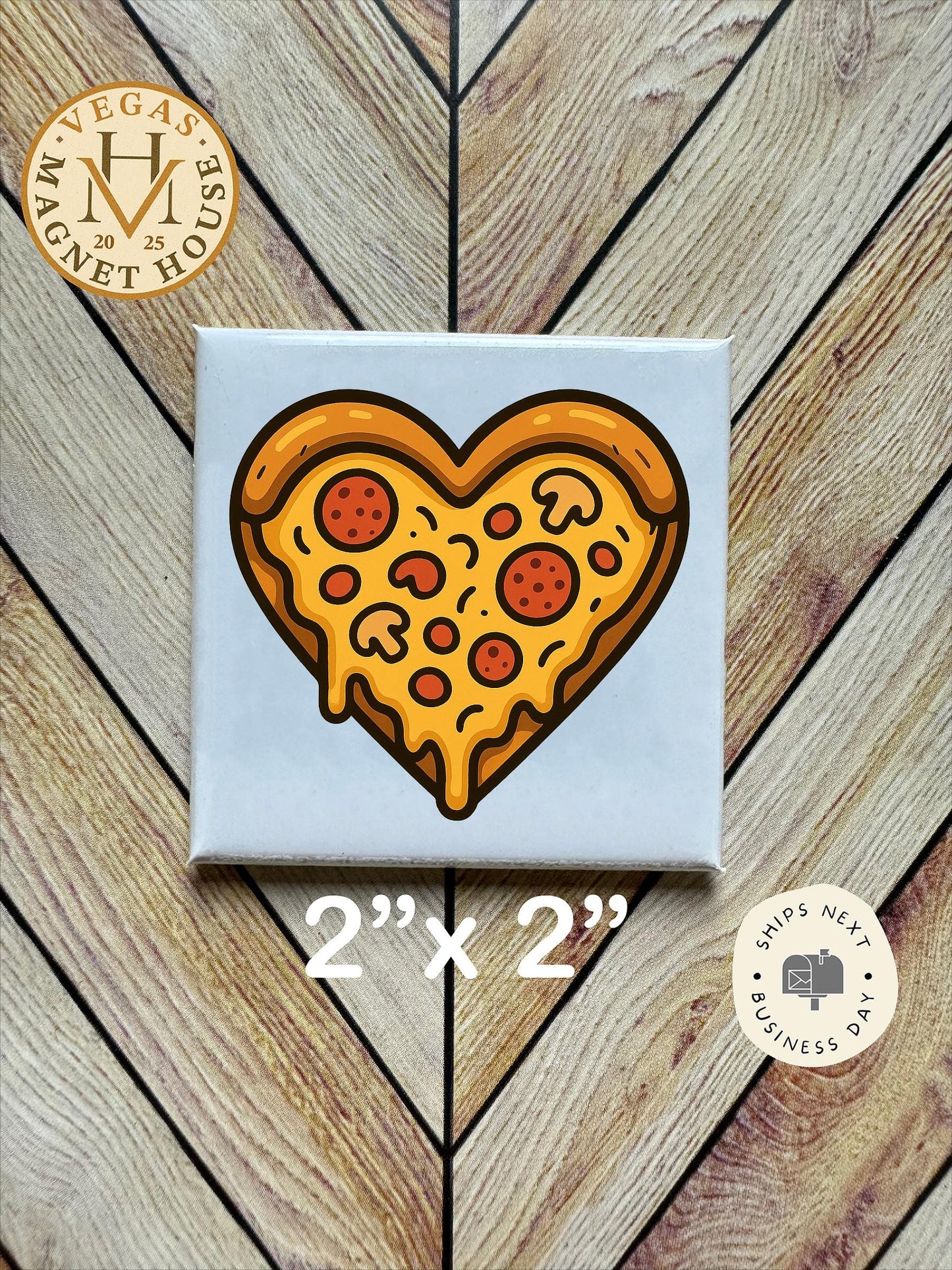 Pizza Heart valentines  | Valentine’s Day Gift |  Romantic Souvenir